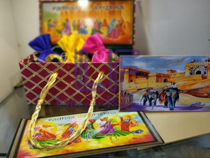 rajasthani theme wedding box