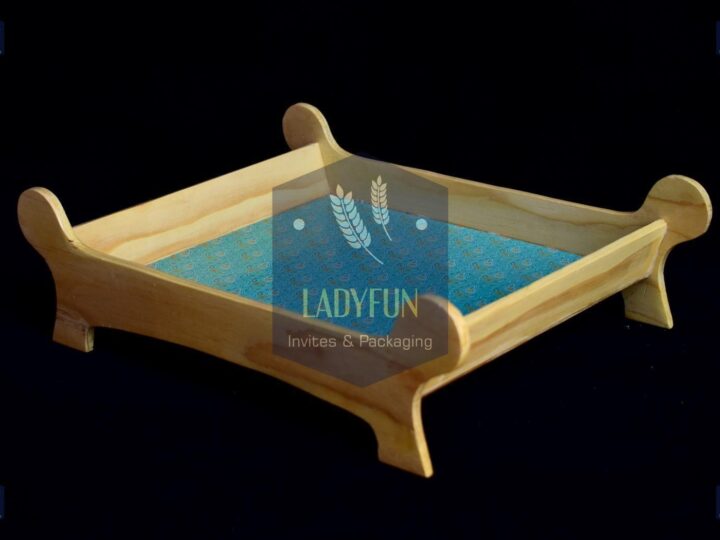 Rajwadi style pine tray