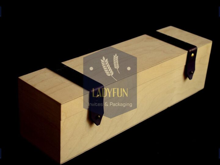 Pine Veneer Wine Box