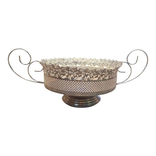 Trophy style metal platter