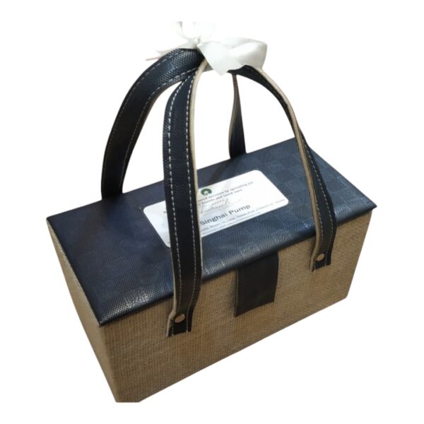 "Bandhan" - Jute & Vegan Leather Hamper with Potli