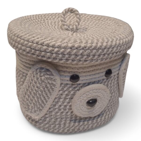 "Rope Rover" - Handcrafted Cotton Rope Storage Box