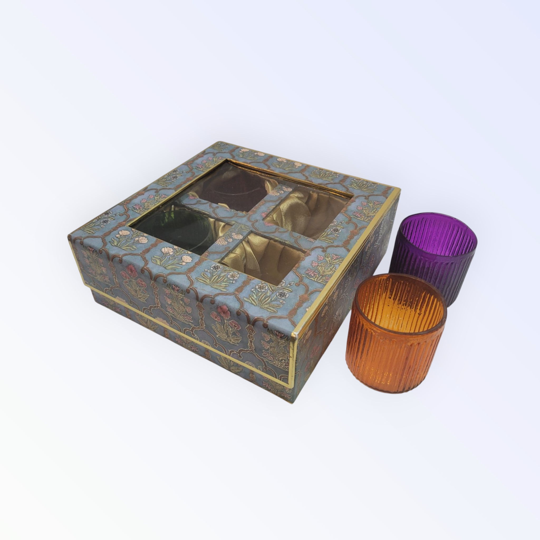 Rainbow Sparkle – Glass Jar Gift Set